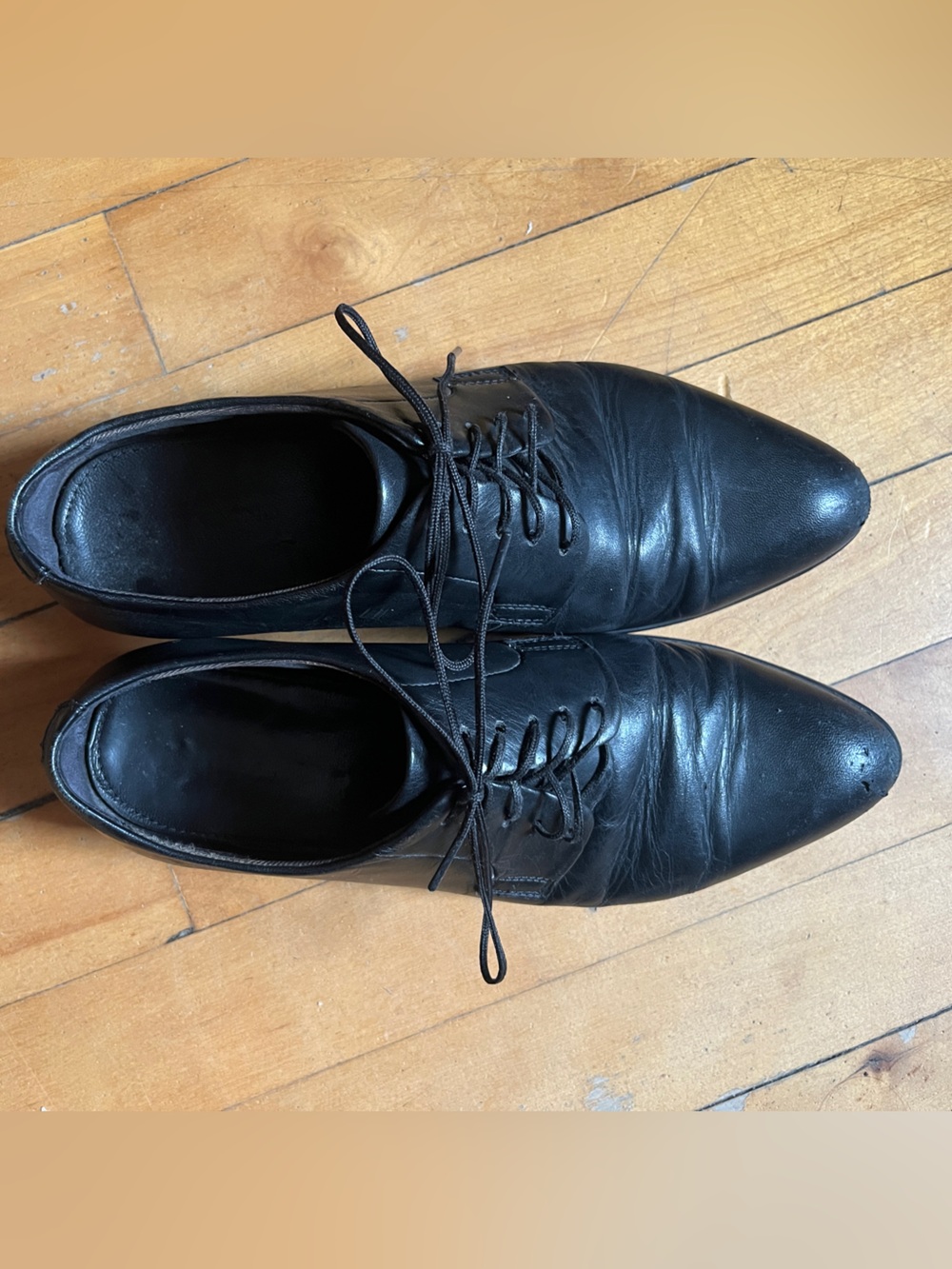 Vagabond Frances 2.0 black laced loafer minimalist classic 36 / 6